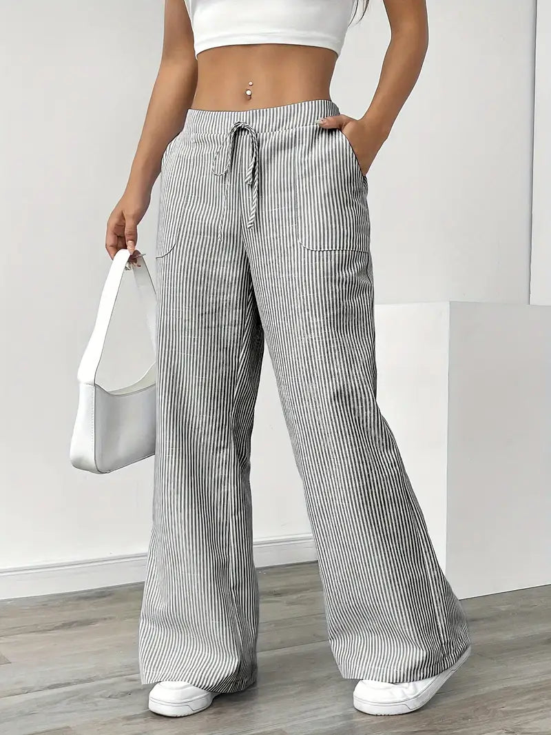 Modern Casual Pants With Pockets