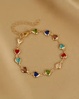 Heart of Love Bracelet with Elegant Charm