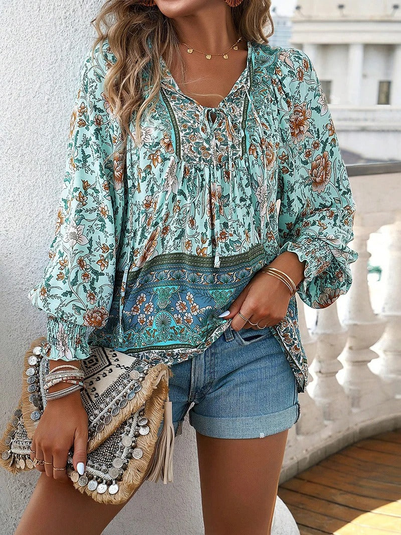 Fresh Look Floral Blouse with Casual Charm