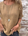 Soft Touch Minimalist Blouse