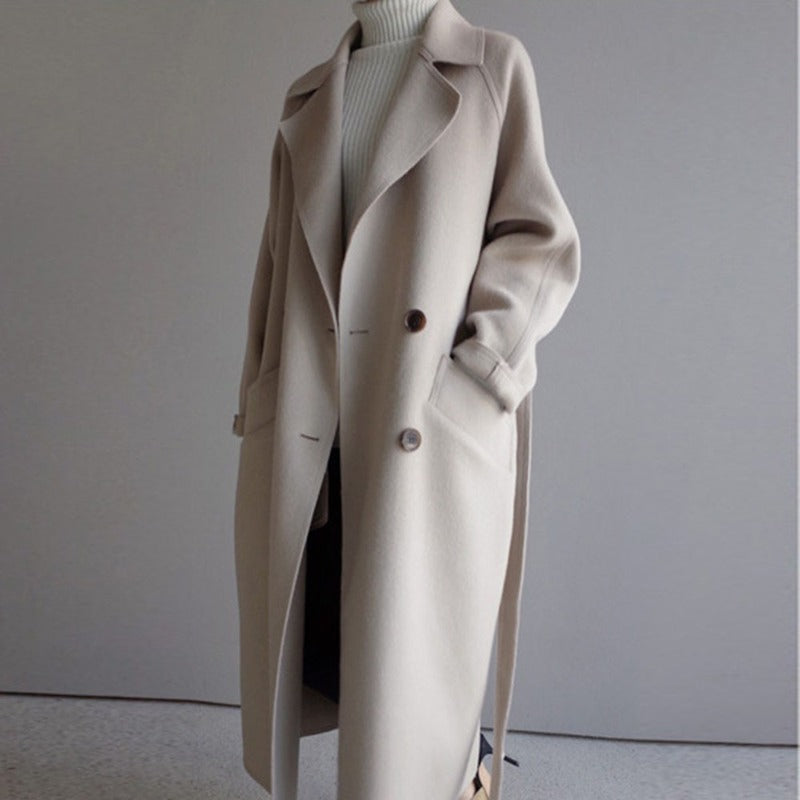 Elegant Wool Coat for Women