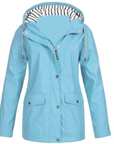 Stylish Women's Waterproof Raincoat