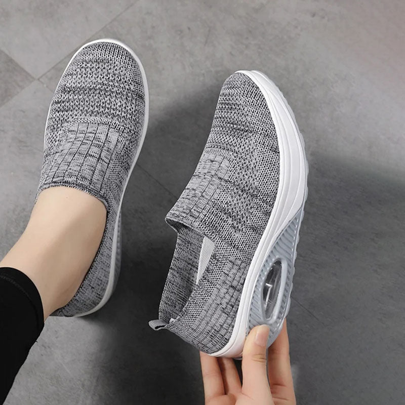 Comfy Air Breathable Slip-On Sneakers for Women