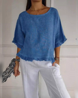 Fresh Bloom Elegant Blouse