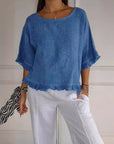Fresh Bloom Elegant Blouse