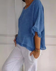 Fresh Bloom Elegant Blouse