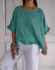 Fresh Bloom Elegant Blouse
