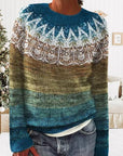 Cozy Icelandic Style Sweater for Cold Weather