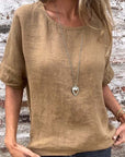 Soft Touch Minimalist Blouse