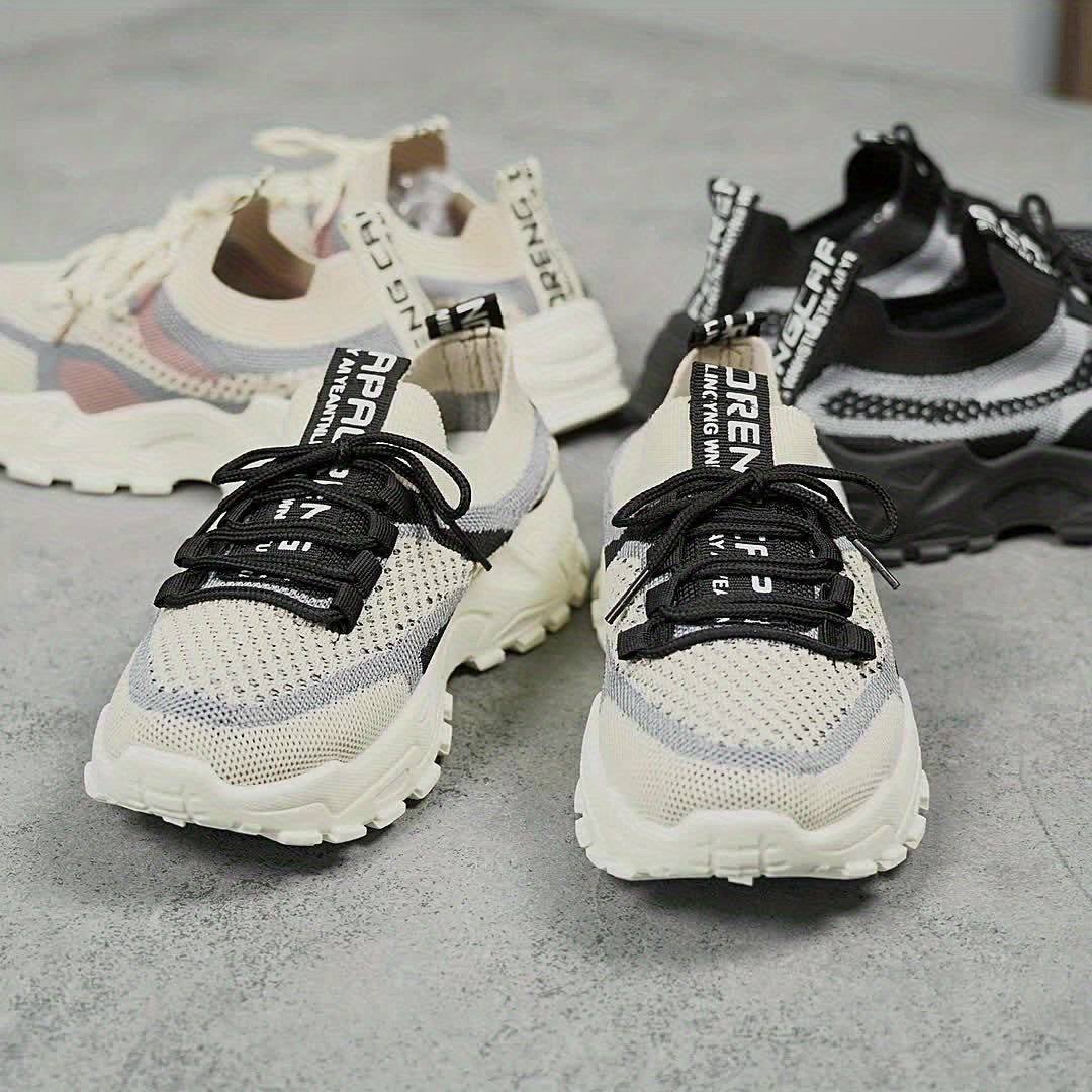 Amanda Stylish Mesh Sneakers with Flexible Fit