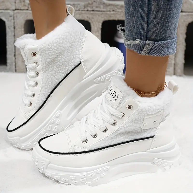 Maureen – Stylish plush lined ankle boots