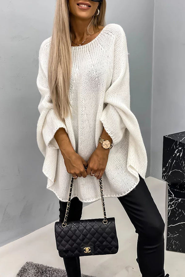 VALERIE Cozy Ribbed Knit Sweater