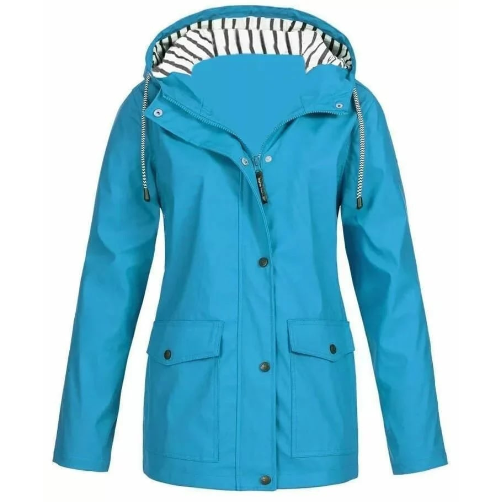 Stylish Women&#39;s Waterproof Raincoat