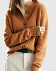 Adele Cardigan Sweater | Soft Knit, Collared Design for Women 1