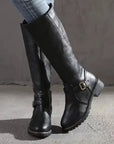 Ava Women's Knee High Boots | Classic Design, Orthopedic Support 1