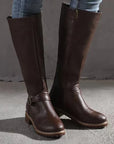 Ava Women's Knee High Boots | Classic Design, Orthopedic Support 2