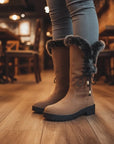 Avery Knee-High Winter Boots | Fur Trimmed, Cushioned Support for Women 3
