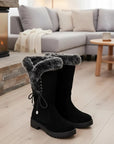 Avery Knee-High Winter Boots | Fur Trimmed, Cushioned Support for Women 6
