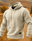 Bexley Pullover Hoodie | Textured Waffle Knit, Relaxed Fit for Men 2