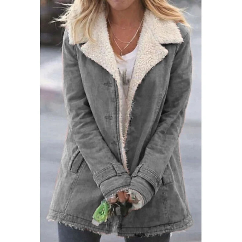 Blythe Winter Coat | Sherpa-Lined, Tailored Fit for Women 0