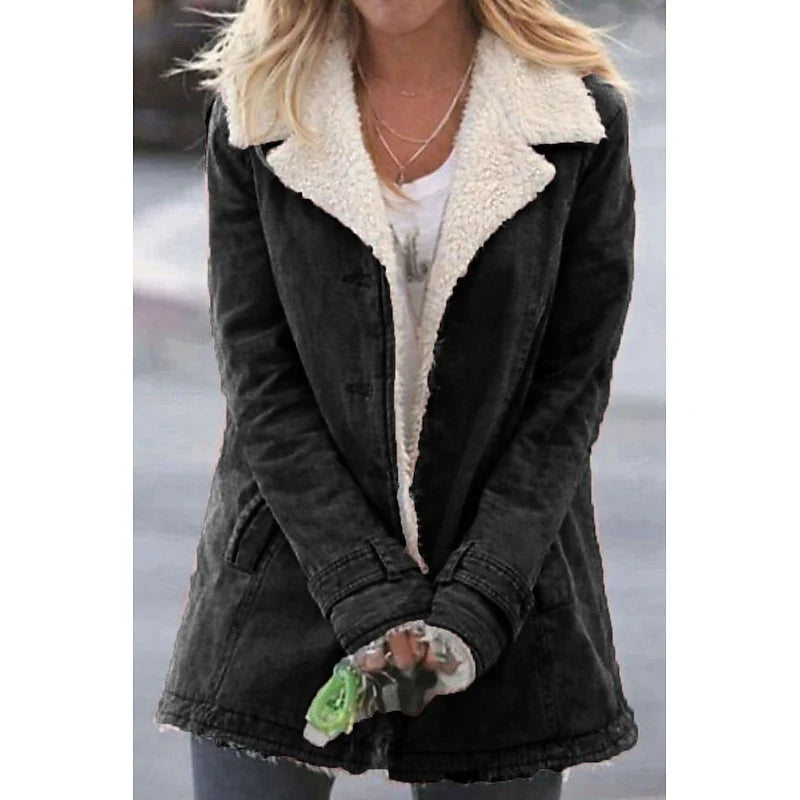 Blythe Winter Coat | Sherpa-Lined, Tailored Fit for Women 1