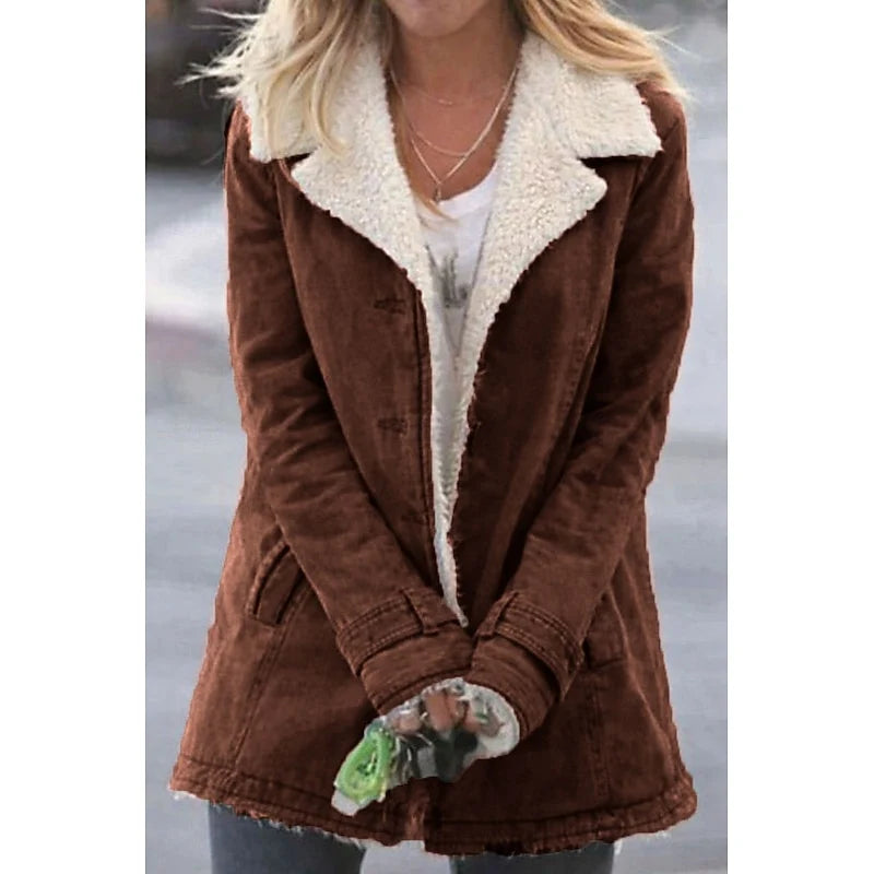 Blythe Winter Coat | Sherpa-Lined, Tailored Fit for Women 2