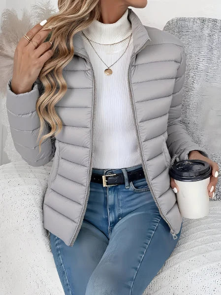 Briella Quilted Jacket | Lightweight, Weather-Resistant Spring Outerwear 5