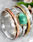 Boho Turquoise Ring for Women