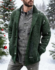 Cali Black Cardigan | Shawl Collar, Soft Knit Sweater for Women 1