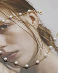 Layered Gold Necklace with Pearl Accent VIP