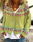 Elysian Nordic Cardigan | Button-Front, Relaxed Fit, Classic Design 2