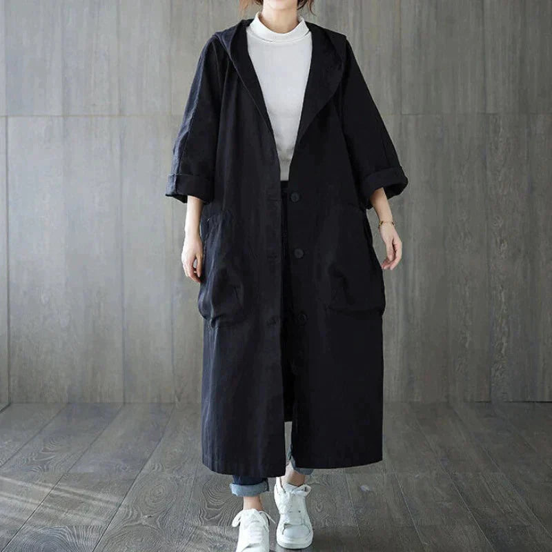 Double-Breasted Trench Coat Women