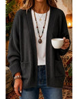 Evangeline Long Cardigan | Lightweight, Open-Front Layer with Pockets 4