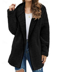 Faye Hooded Jacket | Soft Plush Fabric, Relaxed Fit 5
