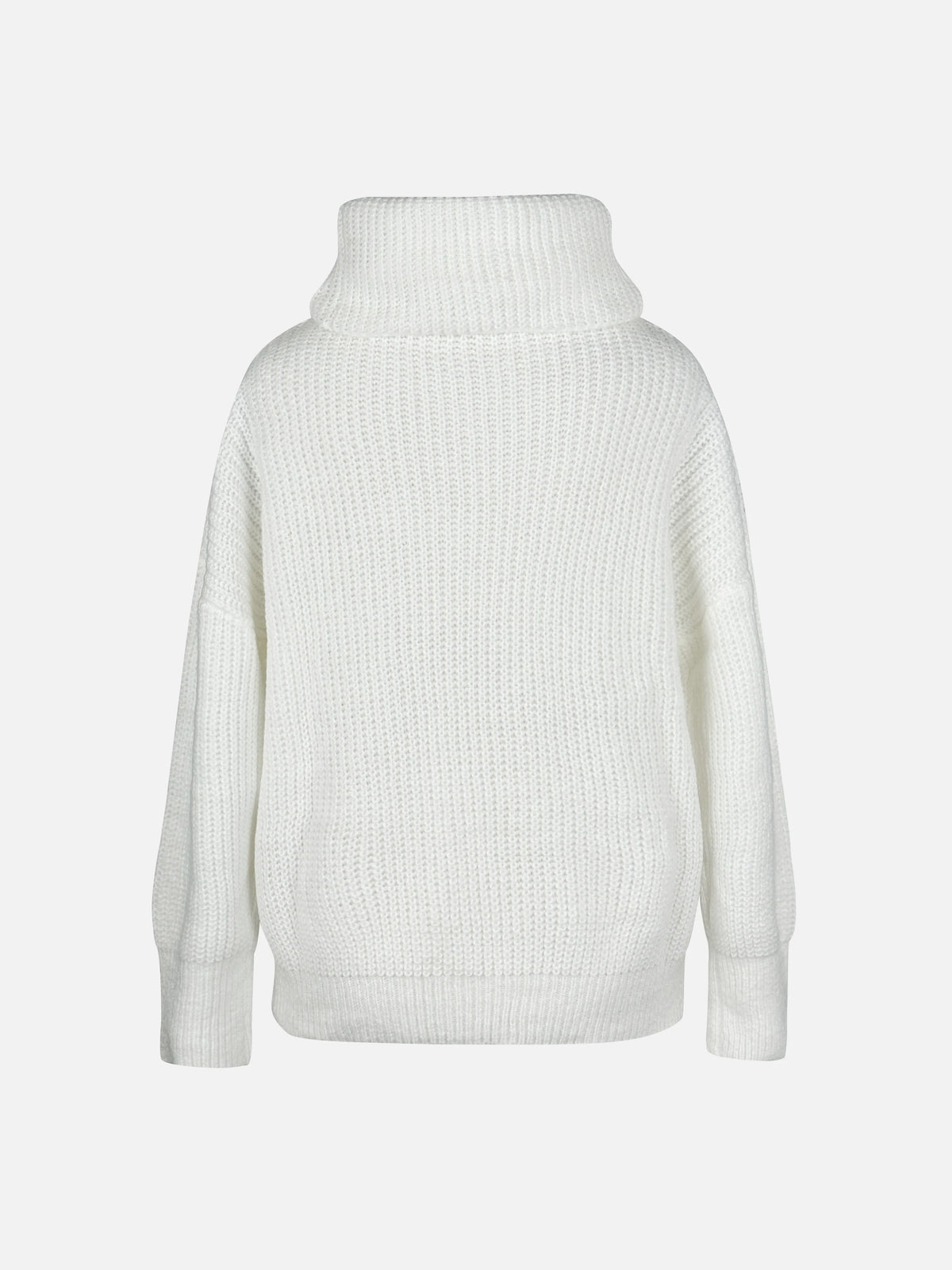 Fiora Womens Sweater | Cozy Oversized Cowl Neck, Button Detail 5