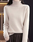 Frances Black Turtleneck Sweater | Soft Knit, Relaxed Fit 5