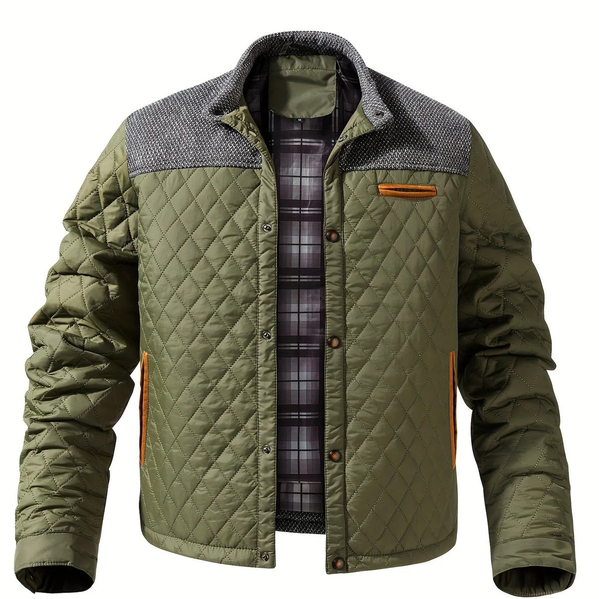 Gideon Quilted Jacket | Lightweight Insulation, Stand-Collar Design 0