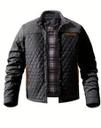 Gideon Quilted Jacket | Lightweight Insulation, Stand-Collar Design 6