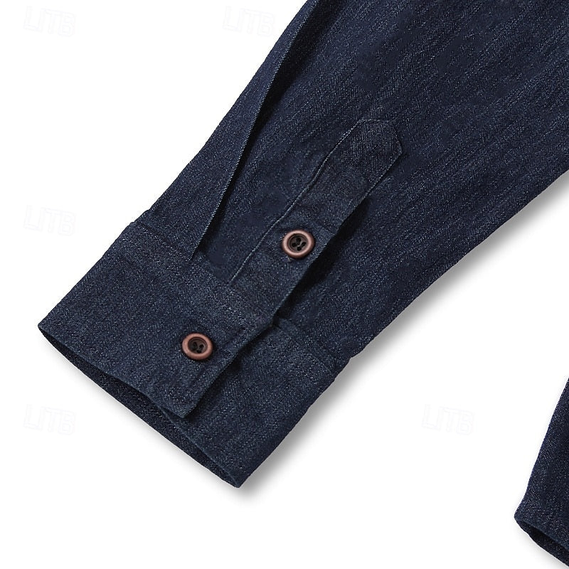 Grady Button Up Shirt | Classic Collared, Versatile Casual Wear 5