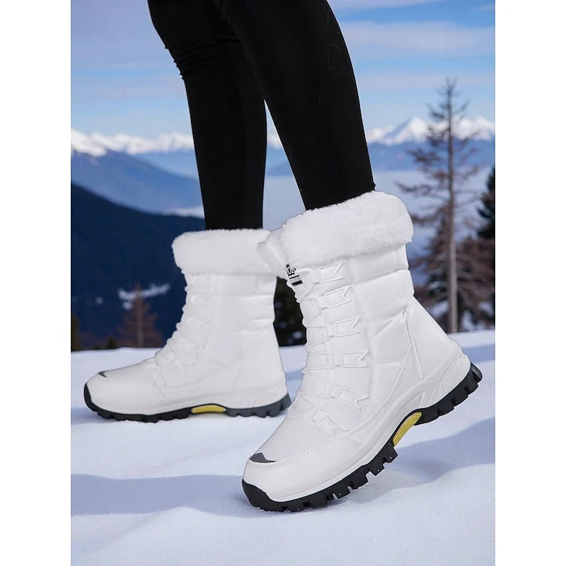 Gryta Winter Boots | Cozy Lace-Up, Non-Slip Sole for Women 1
