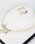 Elegant Pearl Set with Natural Luster