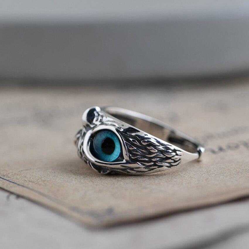 Adjustable Silver Opal Ring