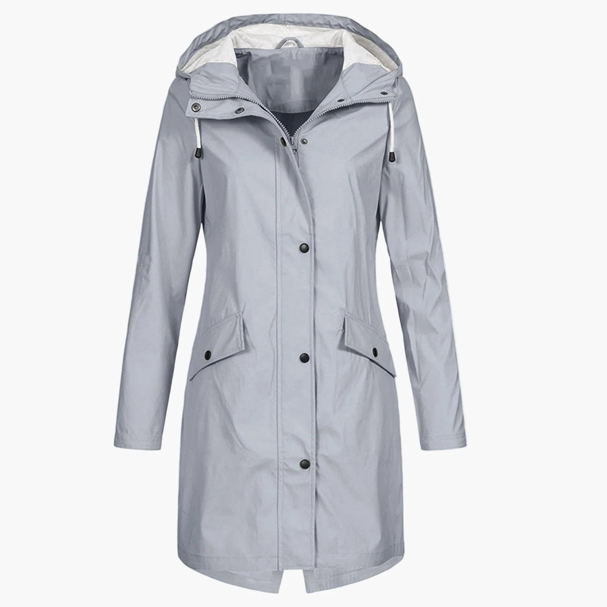Haven Women's Rain Coat | Hooded Waterproof Long-Length 2