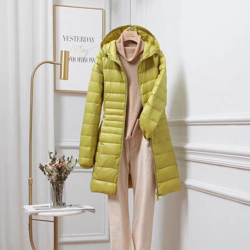 Full-Length Warm Down Puffer Coat