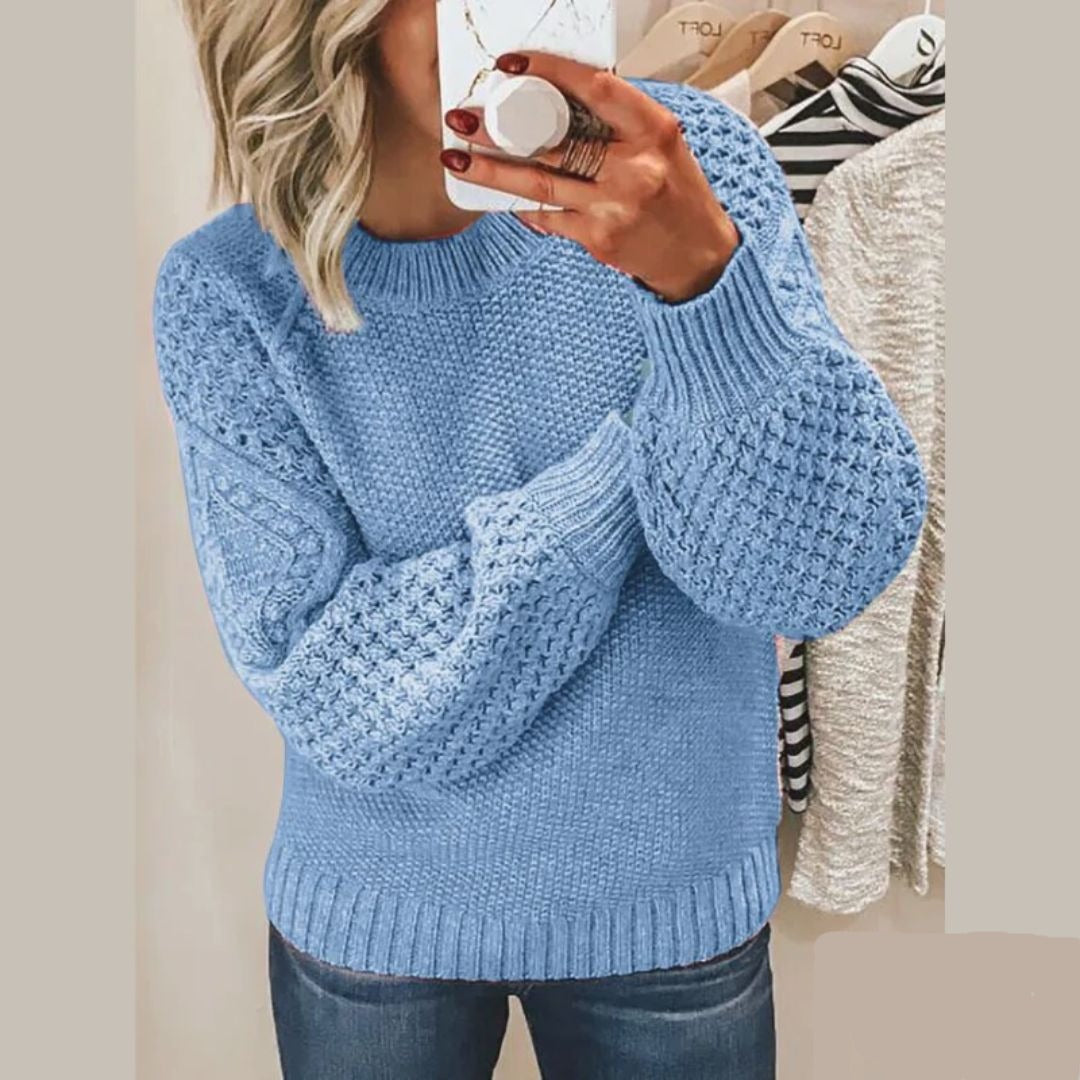 Imara Soft Textured Knit Sweater