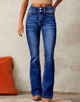 Jovara Wide Leg Jeans | High Waisted, Relaxed Fit, Black Wide Leg 2