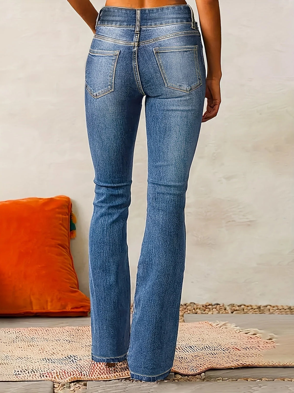 Jovara Wide Leg Jeans | High Waisted, Relaxed Fit, Black Wide Leg 3