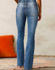 Jovara Wide Leg Jeans | High Waisted, Relaxed Fit, Black Wide Leg 3