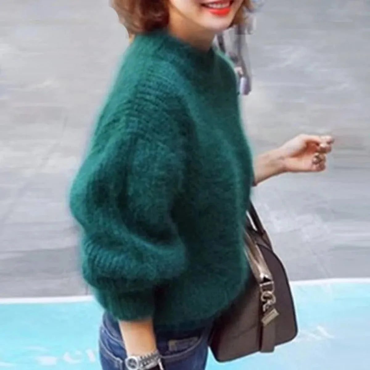 Jovia High-Neck Sweater for Women | Soft, Cozy Knit Fabric 5