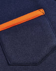 Kairo Men's Quarter Zip Pullover | Colour Block, Relaxed Fit 4